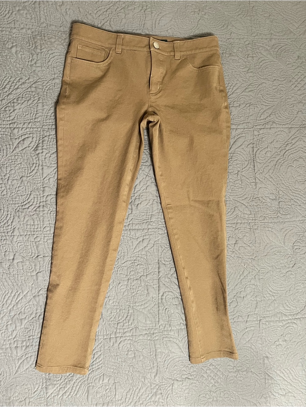 Lauren Ralph Lauren Women's Mid-Rise Skinny Stretch Trousers 6P
